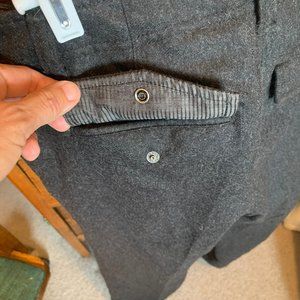 NEW Eddie Bauer lined Wool pants sz4 (34 long)
